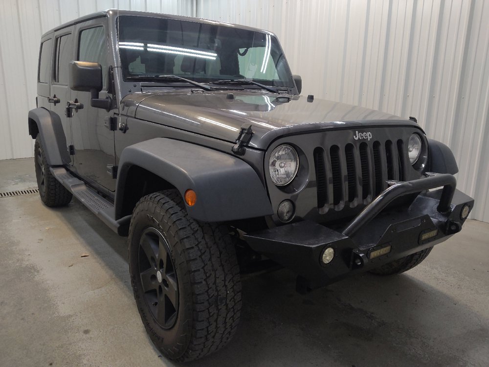 Used 2017 Jeep Wrangler Unlimited Sport w/ Quick Order Package 24S AWD/4WD image 13