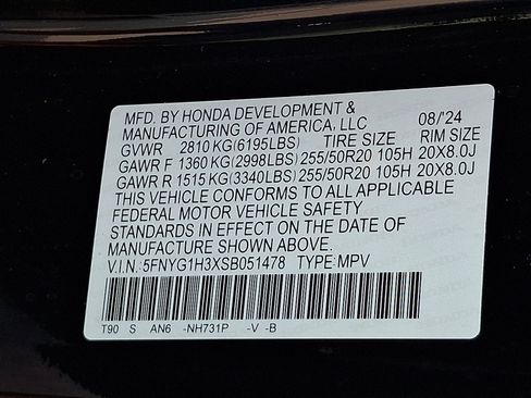 Used 2025 Honda Pilot Sport image 28