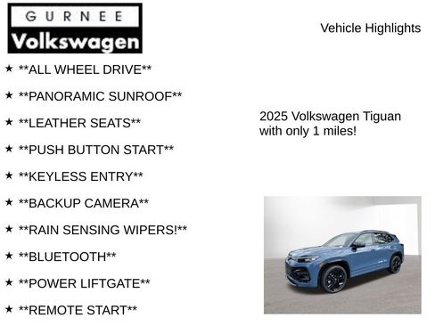 New 2025 Volkswagen Tiguan SE R-Line image 8