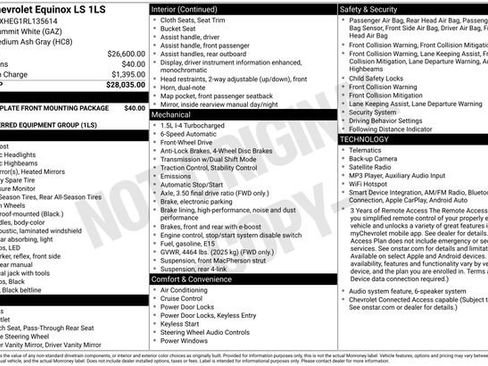 Used 2024 Chevrolet Equinox LS FWD image 12