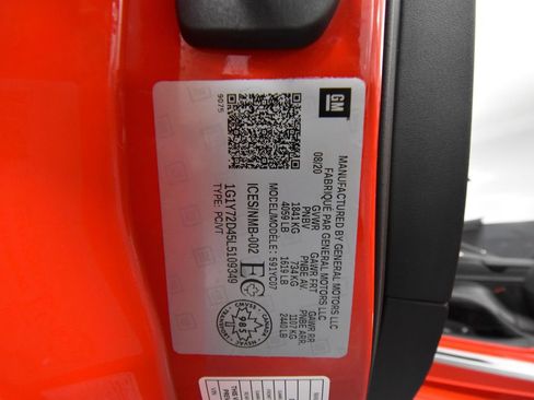 Used 2020 Chevrolet Corvette Stingray Preferred Cpe w/ 2LT image 48