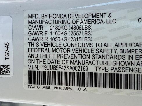 Certified 2025 Acura TLX Technology Package image 17