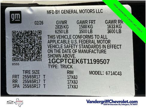 New 2026 Chevrolet Colorado LT w/ LT Convenience Package AWD/4WD image 23