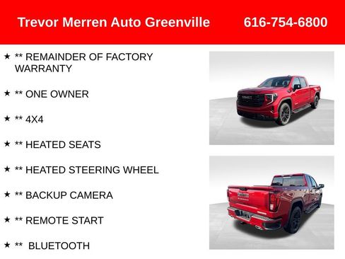 Used 2023 GMC Sierra 1500 Elevation w/ Preferred Package AWD/4WD image 8