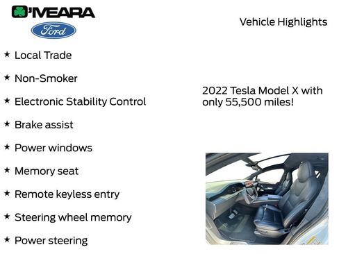 Used 2022 Tesla Model X AWD/4WD image 7