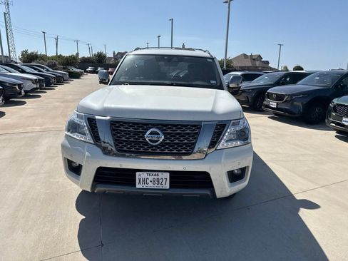 Used 2019 Nissan Armada Platinum w/ Captain's Chairs Package AWD/4WD image 2