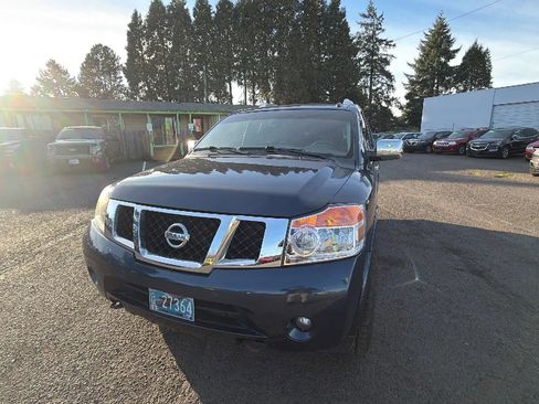 Used 2015 Nissan Armada Platinum w/ 2nd Row Captain Seat Package AWD/4WD image 7