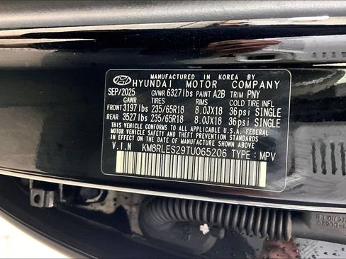Used 2026 Hyundai Palisade SEL AWD/4WD image 35
