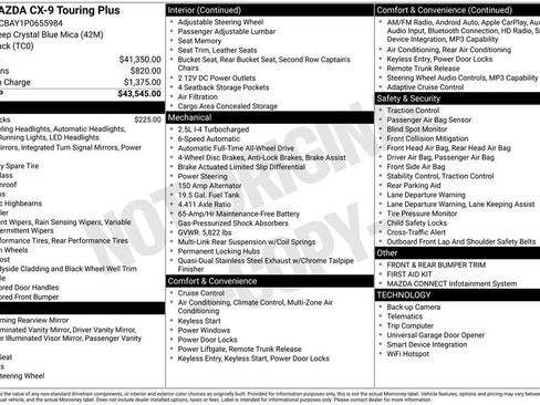 Certified 2023 MAZDA CX-9 Touring Plus image 32