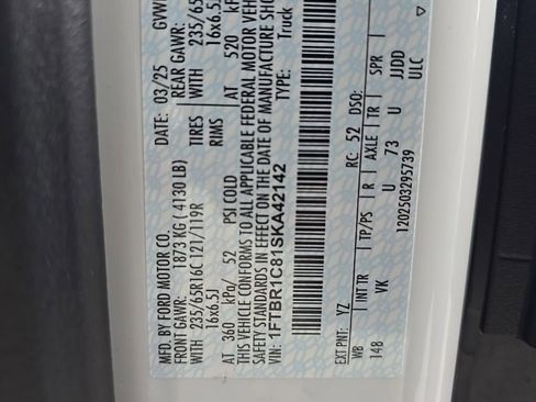 New 2025 Ford Transit 250 148 Medium Roof RWD image 33