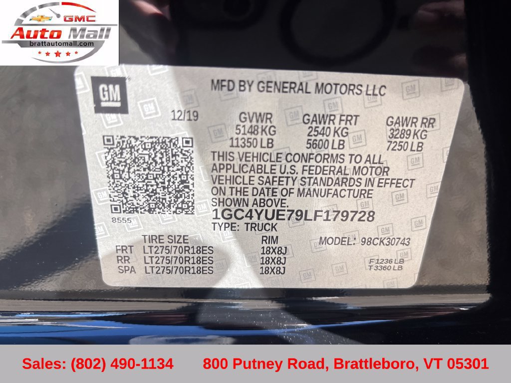 Used 2020 Chevrolet Silverado 3500 LTZ w/ LTZ Convenience Package AWD/4WD image 28