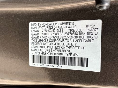 Used 2022 Honda Odyssey EX-L image 33