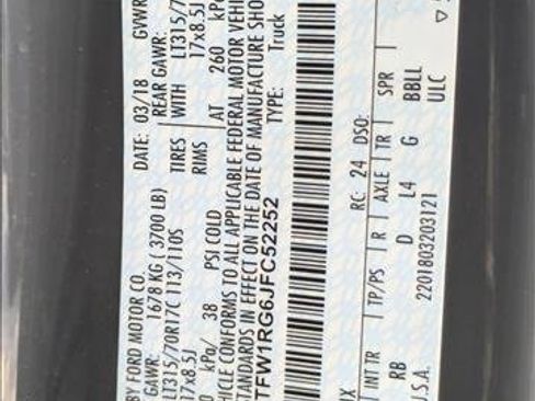 Used 2018 Ford F150 Raptor w/ Equipment Group 802A Luxury image 17