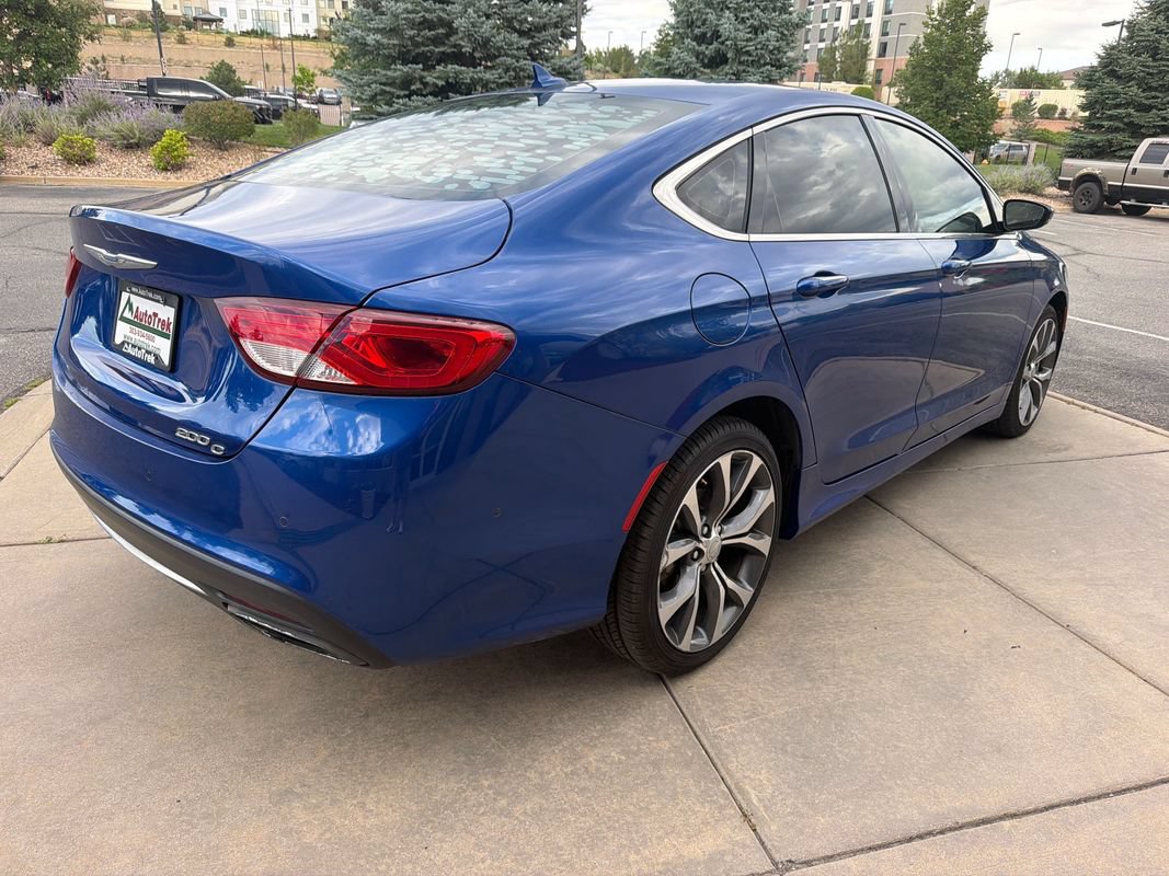 Used 2015 Chrysler 200 C w/ Navigation & Sound Group I FWD image 6
