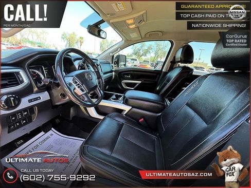 Used 2016 Nissan Titan PRO-4X w/ Pro-4x Convenience Package AWD/4WD image 9