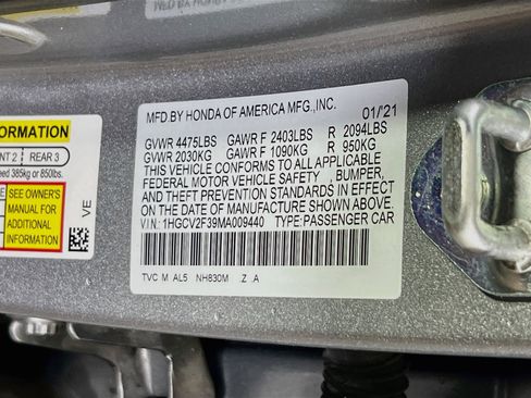 Used 2021 Honda Accord Sport image 31