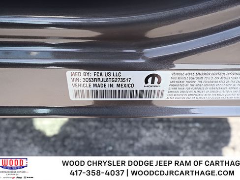 New 2026 RAM 3500 Laramie w/ Towing Technology Group AWD/4WD image 16