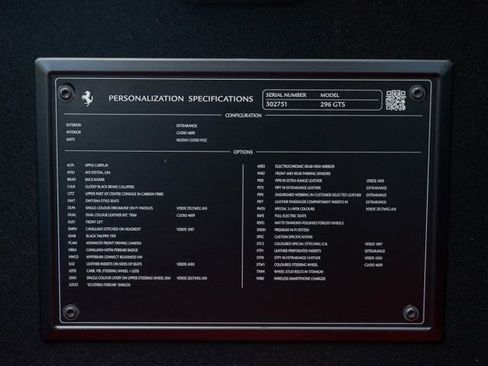 Used 2024 Ferrari 296 GTS image 13