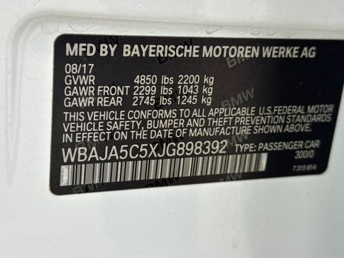 Used 2018 BMW 530i RWD image 28