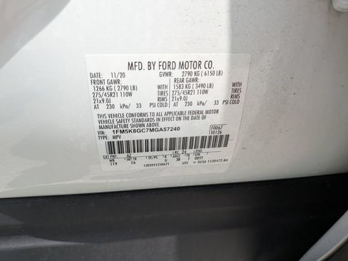 Certified 2021 Ford Explorer ST w/ Equipment Group 401A AWD/4WD image 39