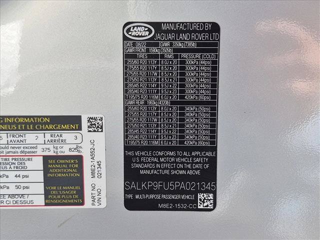 Used 2023 Land Rover Range Rover SE AWD/4WD image 26