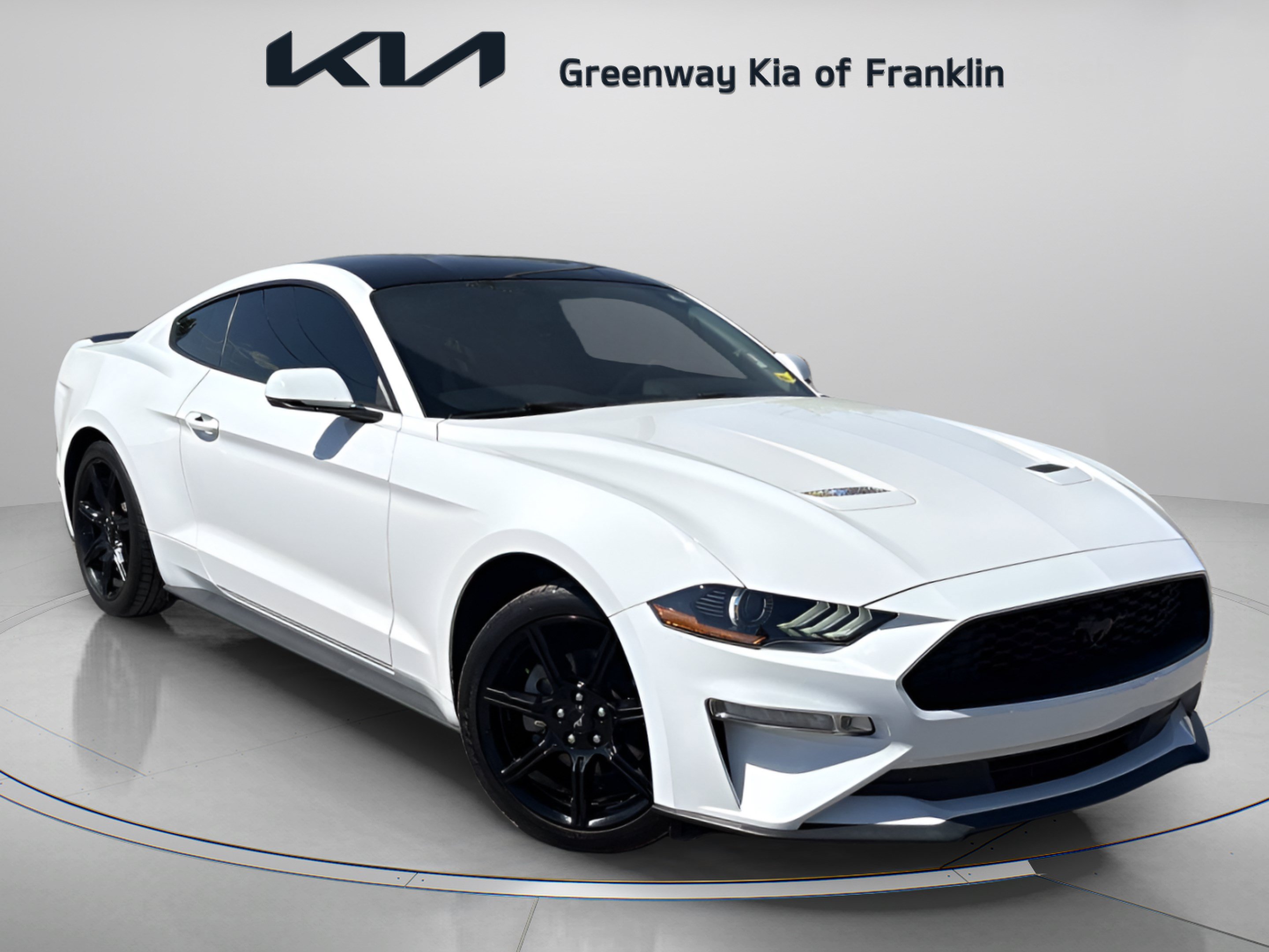 Used 2020 Ford Mustang Premium w/ Black Accent Package RWD image 2