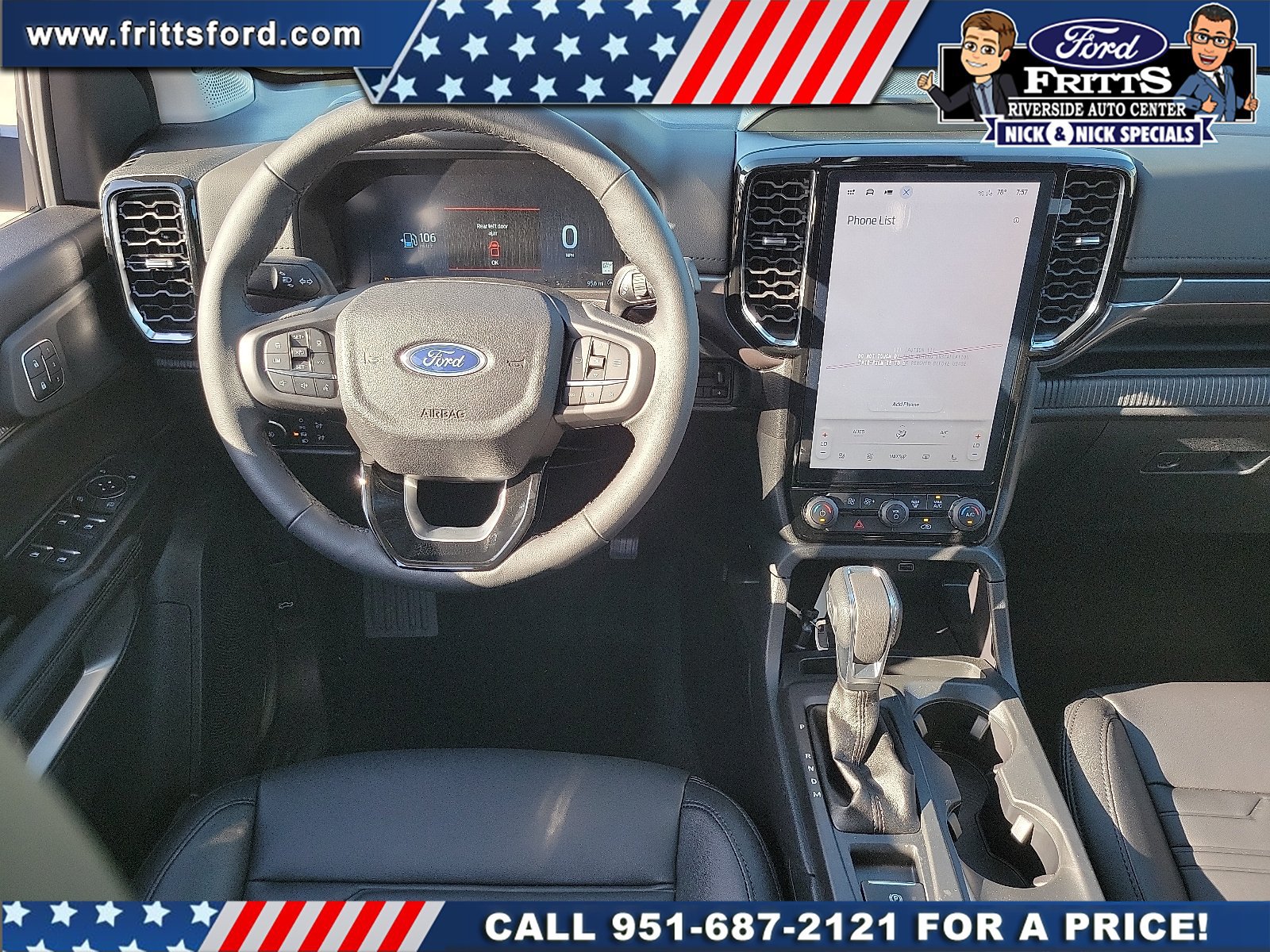 New 2026 Ford Ranger Lariat w/ FX4 Off-Road Package AWD/4WD image 4
