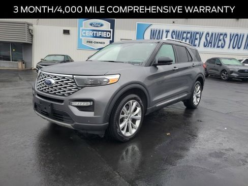 Certified 2021 Ford Explorer Platinum w/ Equipment Group 601A image 2