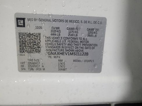 Used 2021 Chevrolet Equinox LS FWD image 33