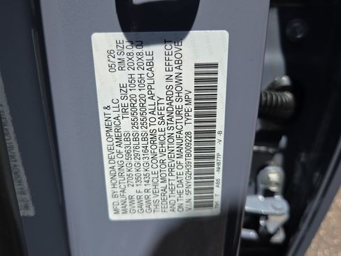New 2026 Honda Pilot Sport image 16