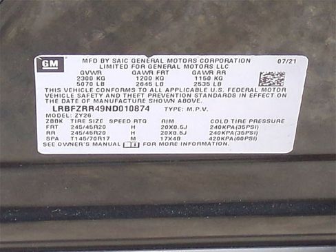 Used 2022 Buick Envision Avenir w/ Technology Package II image 37