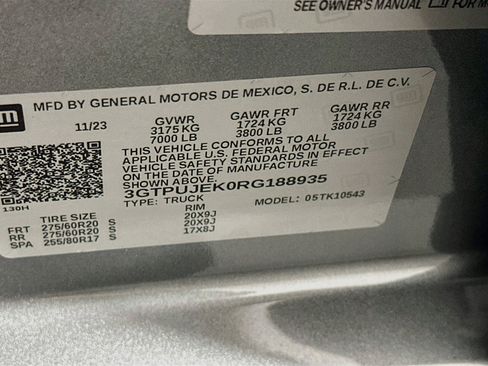 Used 2024 GMC Sierra 1500 Elevation AWD/4WD image 12
