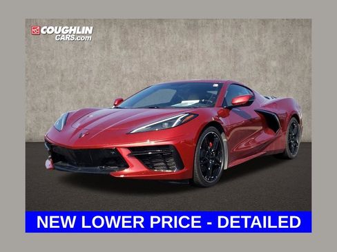 Used 2021 Chevrolet Corvette Stingray Preferred Cpe w/ Body-Color Dual Roof Package image 1