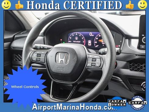 Certified 2025 Honda Accord LX image 12