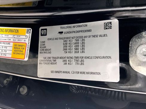 Used 2023 Chevrolet Tahoe Z71 w/ Luxury Package image 37