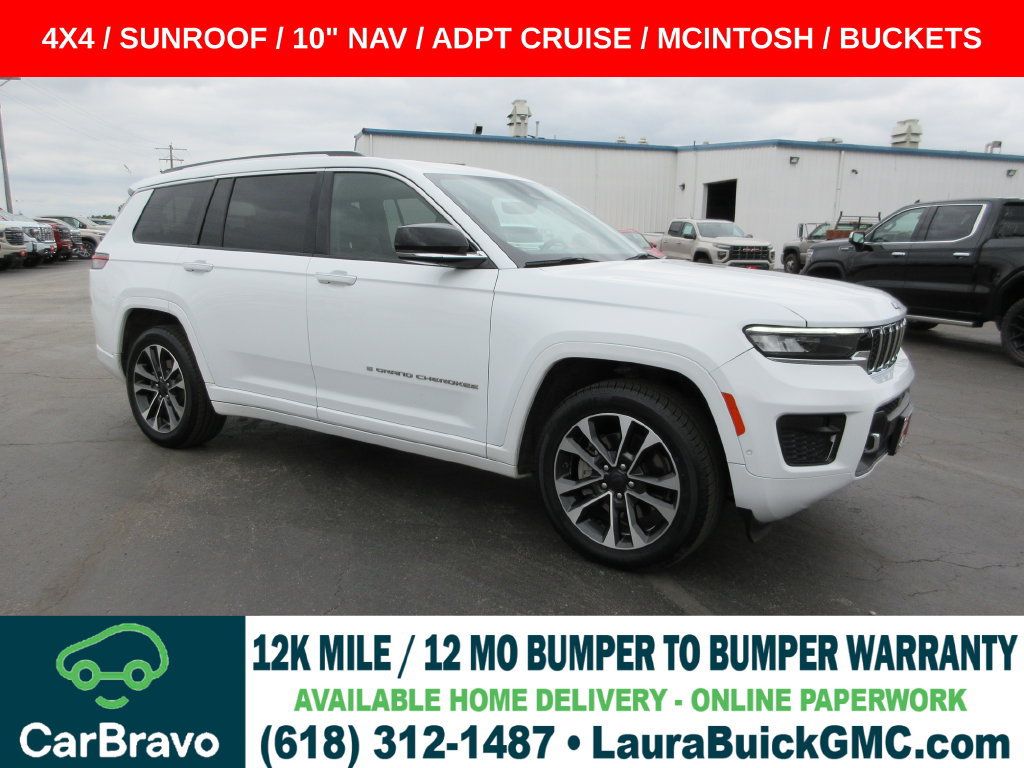 Used 2022 Jeep Grand Cherokee L Overland AWD/4WD image 1