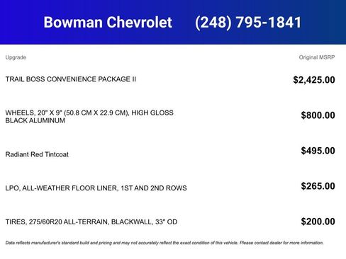 New 2026 Chevrolet Colorado Trail Boss image 4