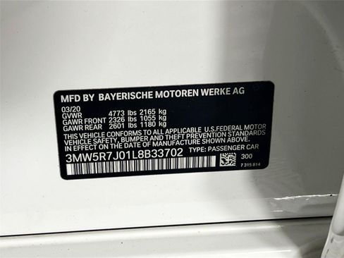 Used 2020 BMW 330i xDrive Sedan w/ Convenience Package AWD/4WD image 32