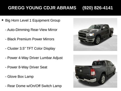 Used 2020 RAM 1500 Big Horn image 13