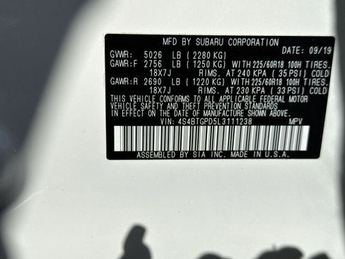 Used 2020 Subaru Outback Touring XT image 29