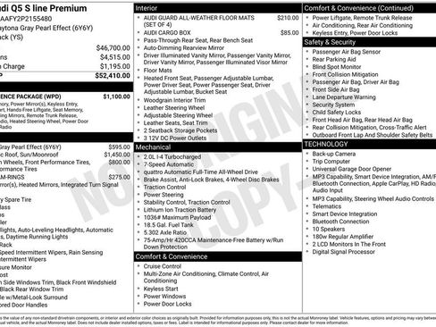 Certified 2023 Audi Q5 2.0T Premium w/ Convenience Package AWD/4WD image 3