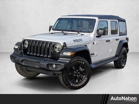 Used 2020 Jeep Wrangler Unlimited Sport image 1