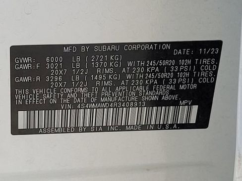 Used 2024 Subaru Ascent Touring image 19