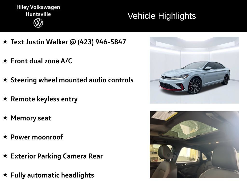 Certified 2025 Volkswagen Jetta GLI Autobahn FWD image 7