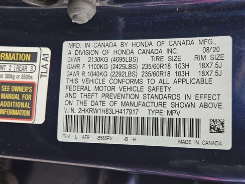 Used 2020 Honda CR-V EX-L image 31