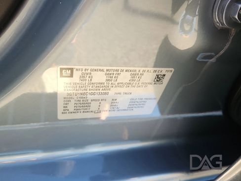 Used 2016 GMC Sierra 1500 SLT w/ SLT Premium Package image 27