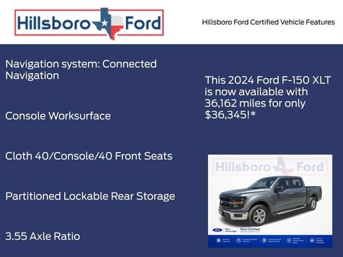 Used 2024 Ford F150 XLT w/ Mobile Office Package RWD image 9