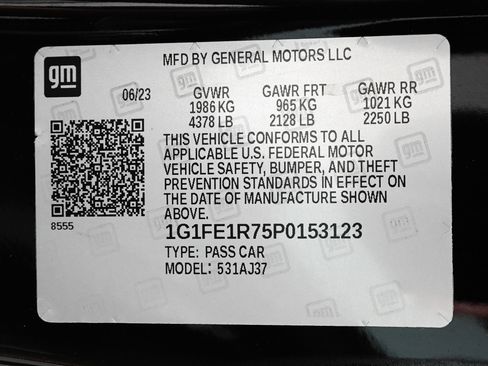Used 2023 Chevrolet Camaro LT w/ RS Package RWD image 26