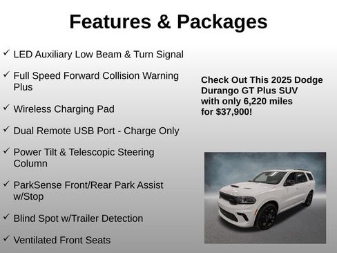 Used 2025 Dodge Durango GT AWD/4WD image 21