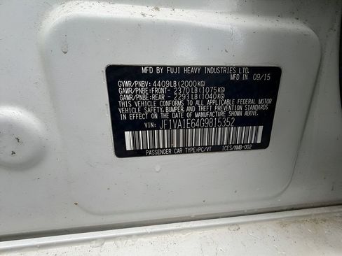 Used 2016 Subaru WRX Premium image 29